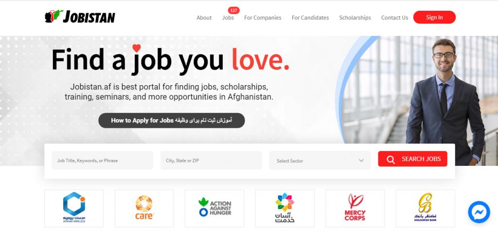 Jobistan Jobs Website in Afghanistan